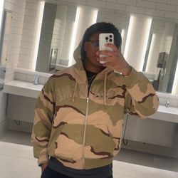 Supreme camo jacket