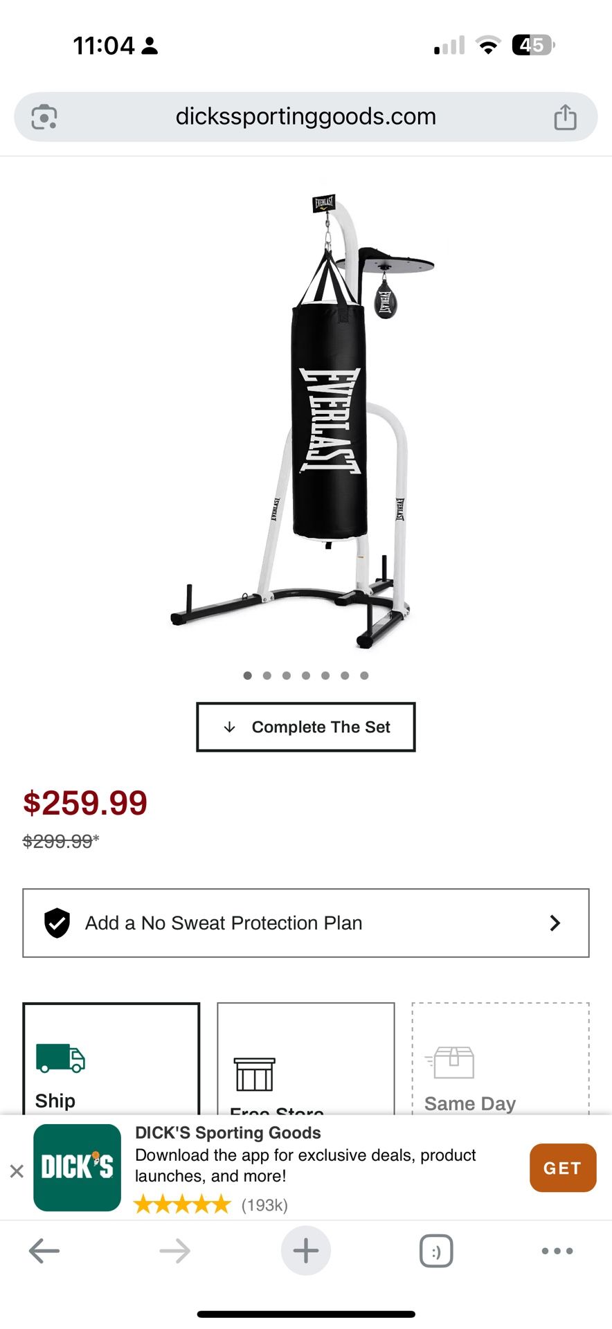 Punching Bag With Stand
