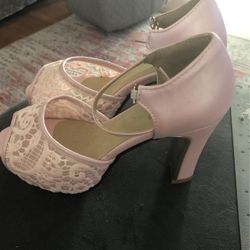 High Heel Pink Color