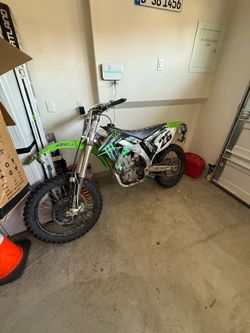 2007 KAWASAKI 450 f (4 stroke )dirt bike motocross