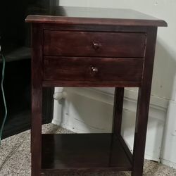 Custom Stained Lamp Table
