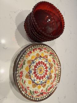 Pottery Barn Melamine Plates And Bowls
