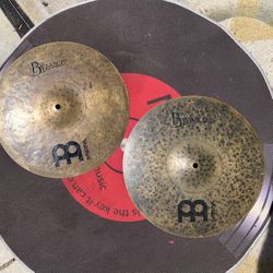 Meinl Byzance Series 14” Dark Hi Hat Drum Cymbals BRAND NEW Retails for $599