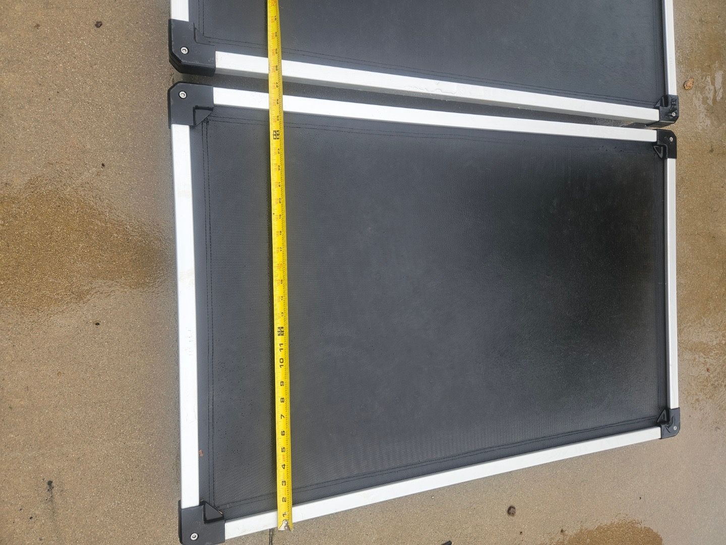 Two Large Dog Beds 26x41" Chew Proof Aluminum Used $80 each or $150