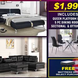 NEW 3ROOM PACKAGE DEALS - BEDROOM FURNITURE SECTIONAL SOFA BED MATTRESS AND MORE 