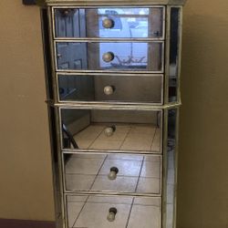 Hollywood  Mirrored Lingerie Chest 
