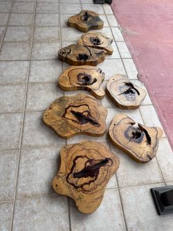 Wooden wall decoration