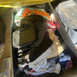 Bins Full Of Cloths
