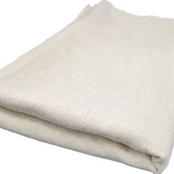 Bath Blanket 70x90in Unbleached Beige 80/20 Blend