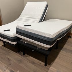 Brand New California King Size Bed ! Split Cal King Adjustable Bed ! Sleep Science Sonoma Iflip Adjustable Power Bed Movable Bed Motorized Bed Deliver