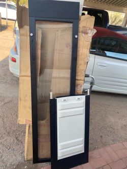 dog door for sliding door large