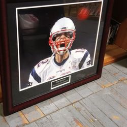 Tom Brady Super Bowl 51 Framed Photo