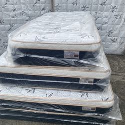😴Mattress🥱 ✨Pillow top ✨12” inches tall 💥Queen $199 💥Full $180 💥Twin $150 💥King $330 💥Cal king $330 💥Delivery available🚛