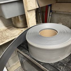 Used Gray Rubber Molding 