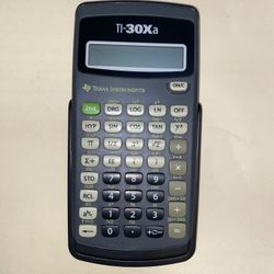TI 30xa Calculator