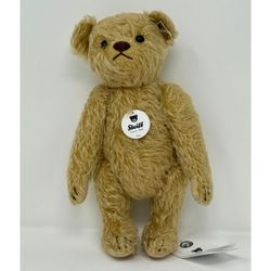 Steiff New James Mohair Teddy Bear 000362 10″ Beige Classic 5-Joint German Made