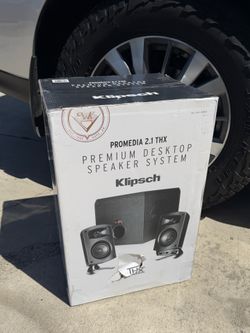 Klipsch ProMedia 2.1 THX Premium Desktop Speaker System – Brand New Sealed
