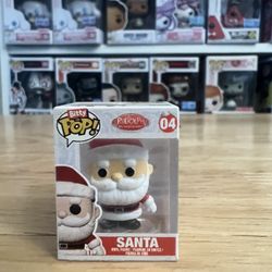 BITTY Santa Claus 1" Funko Pop #04 Rudolph Red-Nosed Reindeer Christmas Rankin