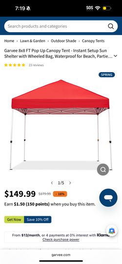 Canopy 8x8 / Carpa 8x8