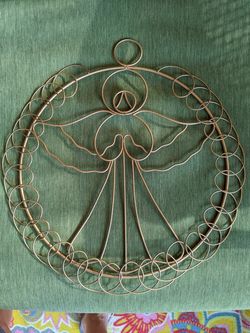 Metal Angel Decor In or Outdoor