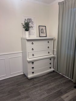 White dresser