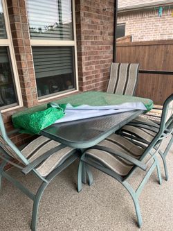 Outdoor table set
