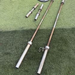 Olympic Weight Bars & Weight All For 40.00
