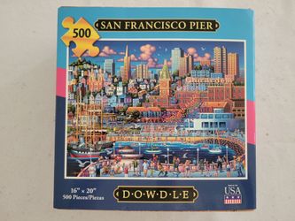 Dowdle San Francisco Pier 500 Piece Puzzle