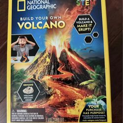 Brand New Build your own Volcano science Kit