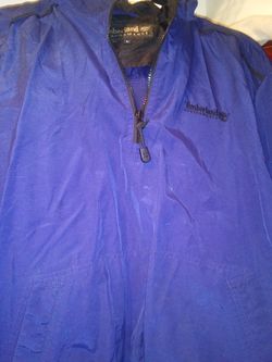 Timberland jacket windbreaker size large