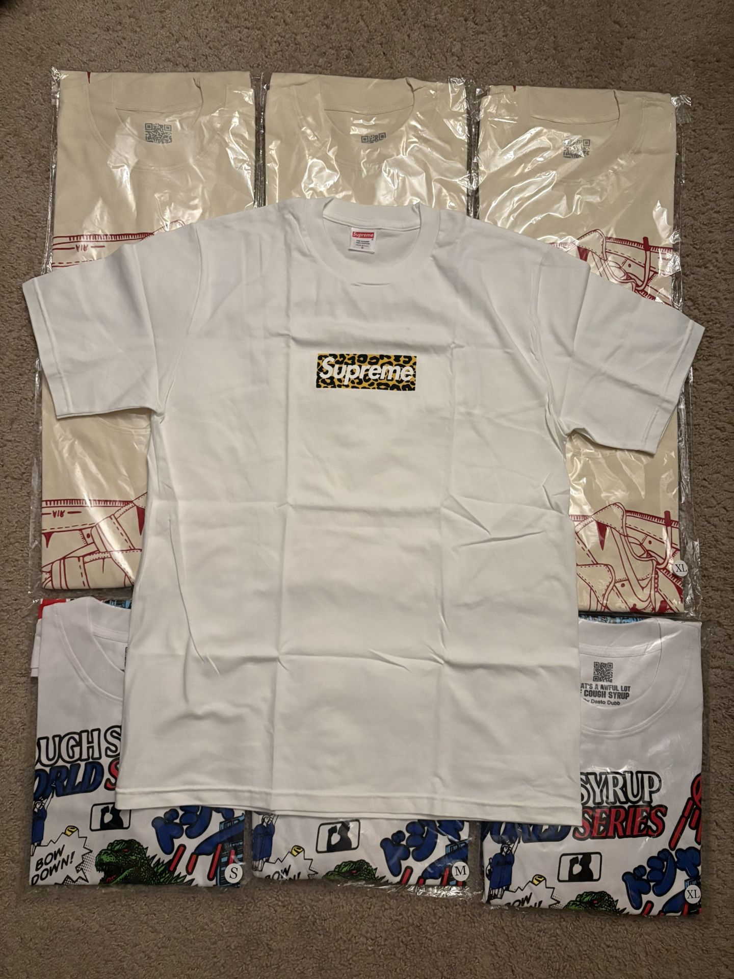 Supreme Shanghai Box Logo Tee White