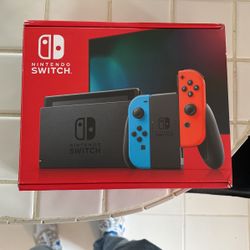 Brand New Nintendo Switch Never Used Still In Plastic