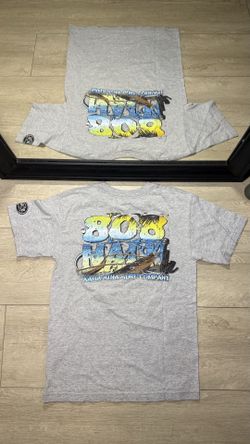 Y2K 2000s 808 Nalu Kama Aina Surf Company Logo Shirt