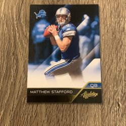 Matthew Stafford Card