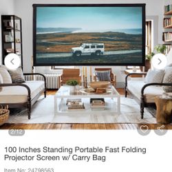 Tv Projection Screen