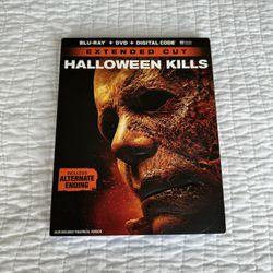 Halloween Kills Blu-Ray DVD Combo With Slipcover