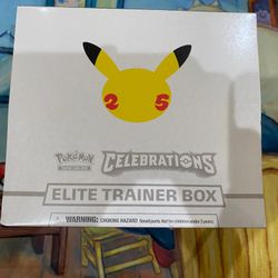 Pokémon Card TCG Celebrations 25th Anniversary Special Set Elite Trainer Box ETB See Photos  