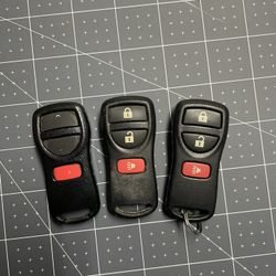 Nissan Nisssan Truck Keyfob Keyfobs Keyless Entry Remote Key Fob