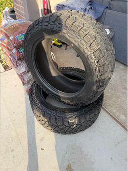 Off-road tires 275/55/20 (ONLY 2)