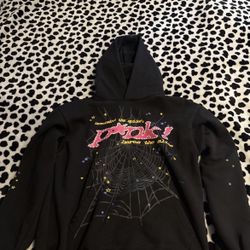 Spider hoodie Black v1 Authentic Size L