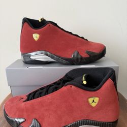 Jordan 14 Retro Ferrari Brand New Size 11.5