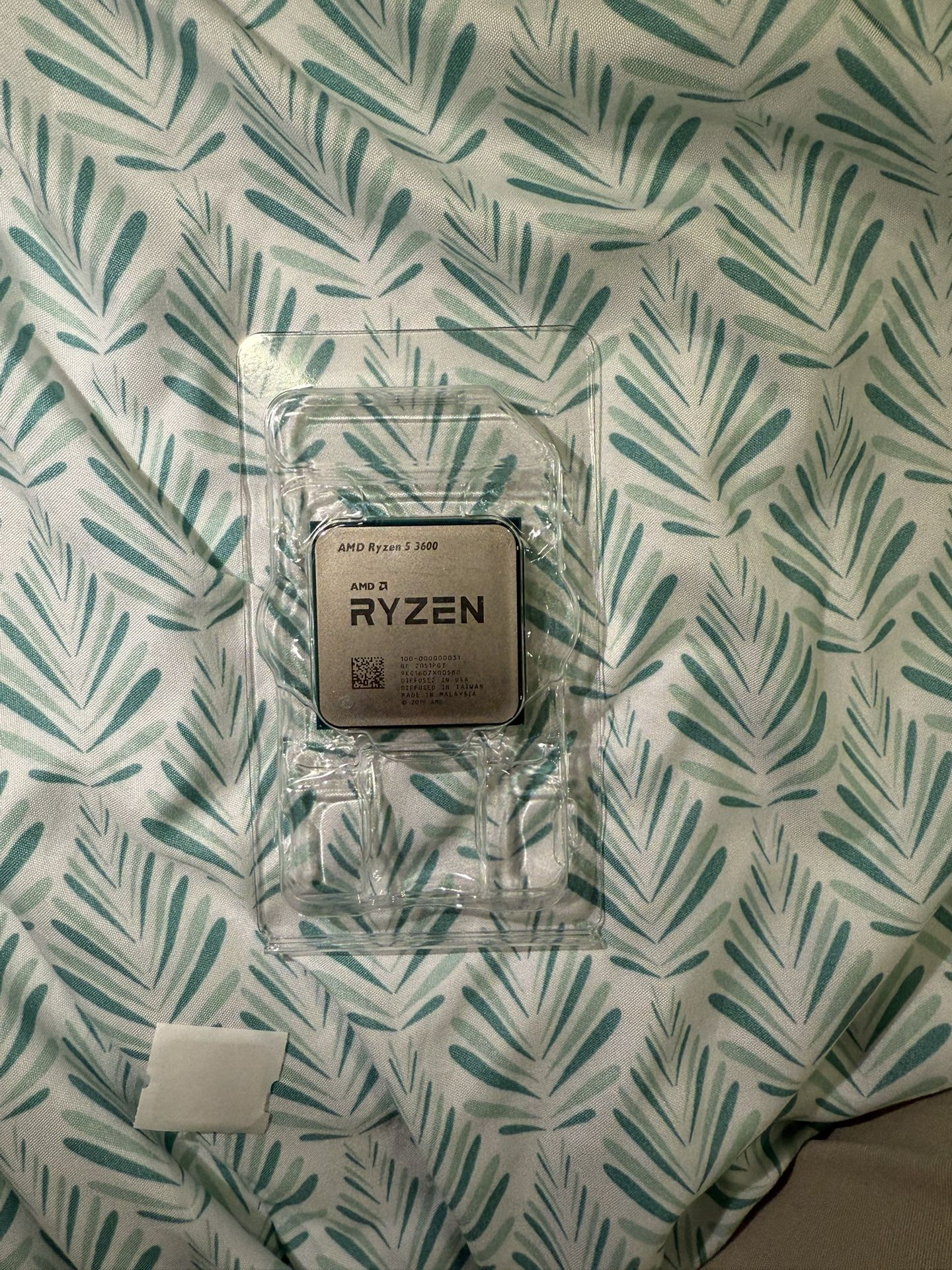 Ryzen 5 3600 with Stock Cooler
