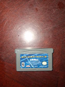 Spider man 2 Gameboy advance game