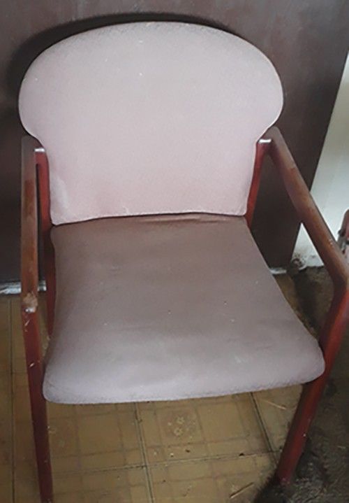 Fabric Cushioned Chair