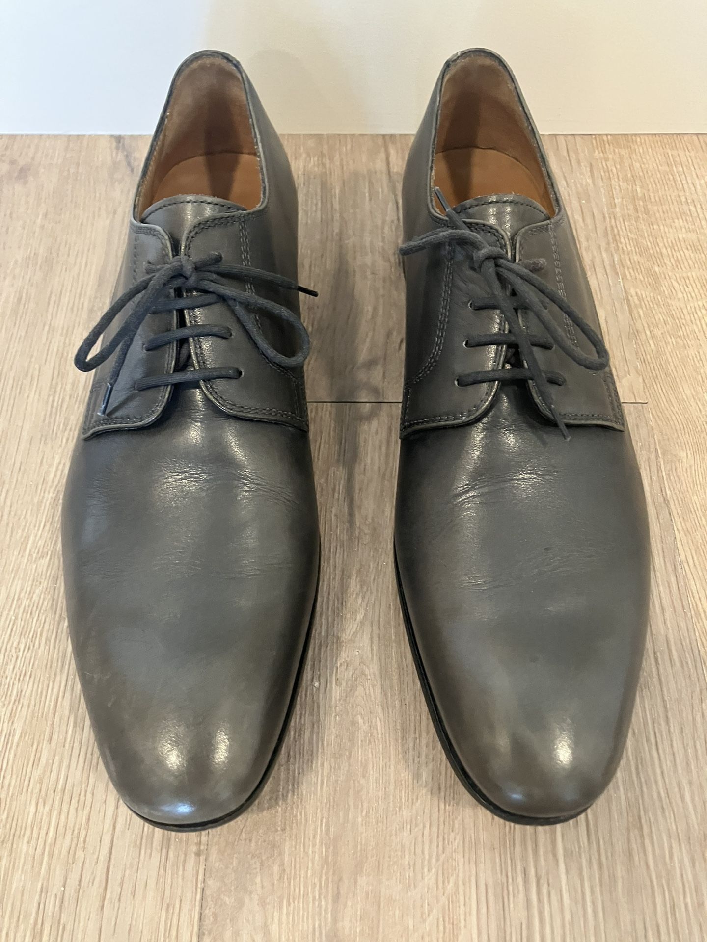 Kenzo Gray Leather Dress Shoes - Men’s Size 8.5