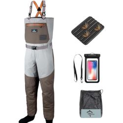 NEW TRUDAVE FISHING WADERS SIZE SMALL