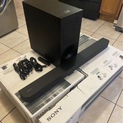 Sony HT-SC40 2.1ch Soundbar Home Theater System w/ Wireless Subwoofer – 330 W, Dolby Audio, Bluetooth, & S-Force Pro Surround