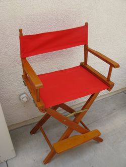 70s style wooden beach chair