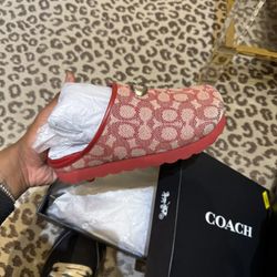 Coach Hadley Signature Logo Clog