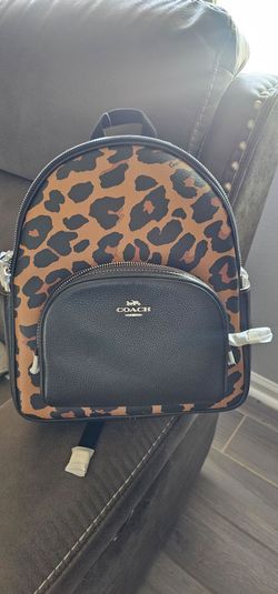 Coach Animal Print Backpack (New)